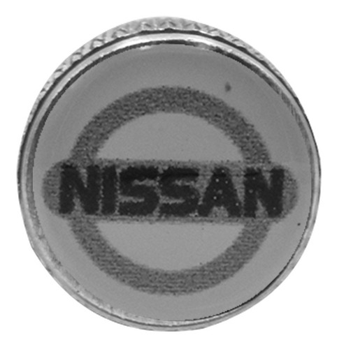 Juego Tapones Automotriz Vlvulas Llanta Logotipo Nissan Foto 8