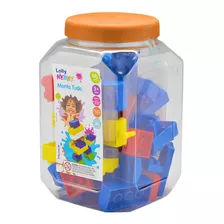 Brinquedo Infantil Blocos De Montar 40 Peças - Lolly Nenny