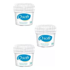 Q-soft Hisopos X 150 Unidades Pack X3