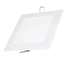 Plafon Cuadrado Embutir 22.5cm Lado 18w 230v Neutra Plaf_023