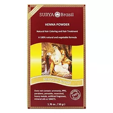 Pó De Henna Da Surya Brasil Products, Loiro Sueco, 1,76 L