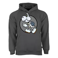 Sudadera Hoodie Mario Bross En Bolsillo 12 Personaj + Regalo