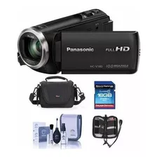 Panasonic Hc-v180k Videocámara Full Hd Con Zoom Óptico Estab