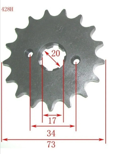 Kit Transmision Honda Xr125/150/190l Riffel Original Brasil Foto 4