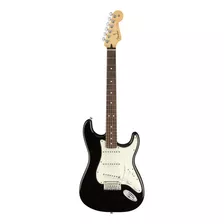 Guitarra Eléctrica Fender Player Stratocaster De Aliso 2010 Black Brillante Con Diapasón De Granadillo Brasileño