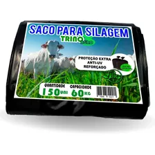 Saco De Silagem 51x110 200 Micras Pacote Com 150 Unidades 