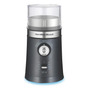 Moedor De Café Elétrico Hamilton Beach Ajustável Inox 150w Triturador Grãos Sementes Cuba Removível 127v Preto