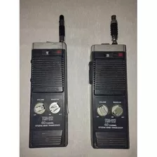 2 Radios Portátiles Realistic Trc-217 Con 40 Canales De 5w