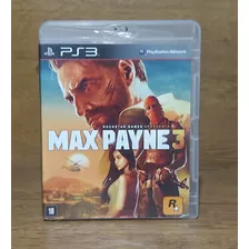 Max Payne 3 Standard Edition Ps3 Midia Fisica Rockstar Nf 