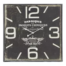 Deco 79 De Metal Reloj De Pared, Diseño Ultra Con Dark Y Aca