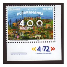 Estampillas Bucaramanga 400 Años Estampillas De Colombia Mid