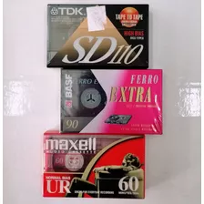 Cassettes Virgen 3 Unidades Maxell Tdk Basf Envio Gratis