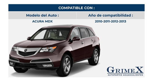 Espejo Acura Mdx 2010-10-2011-11-2012-2013-13 Electrico Ore Foto 3