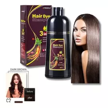 Shampoo Tinte Para Cabello Cubre Canas Mujer Y Hombre