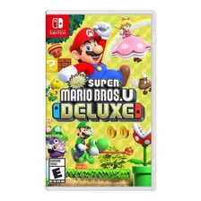 New Super Mario Bros. U Deluxe Switch Mídia Física