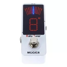 Micro Pedal Mooer Profissional Baby Tuner Mtu1 True Bypass