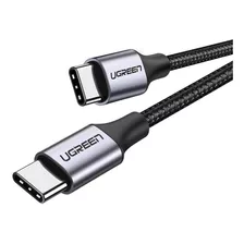 Cabo De Dados Ugreen Us261 Usb Tipo C Para Usb Tipo C 2 Metro 480mbs