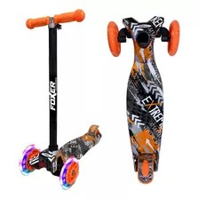 Monopatin Patineta Scooter Para Niño Y Niña Ruedas Con Luces