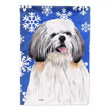 Carolines Treasures Sc9383gf Shih Tzu - Bandera Decorativa P