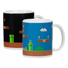 Café De Cerámica Paladone Super Mario Brothers Que Cambia El