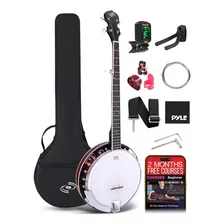 Kit De Inicio De Banjo Resonador De 5 Cuerdas, Soporte De Ta