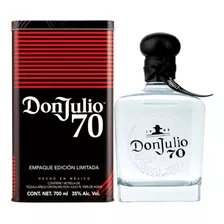 Tequila Don Julio 70 Edición Especial Caja Metalica 700ml