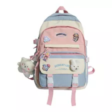 Mochila Escolar Kawaii Bolsa Grande Para Adolescentes E Meni