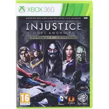 Injustice Ultimate Edition Para Xbox 360 Nuevo