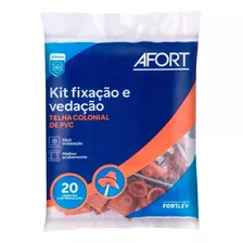 Parafuso Para Telha Colonial Pvc Completo 70 Peças