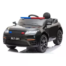 Carro Moto Electrico Niño Range Rover Ctrol Llan Caucho X003 Color Negro