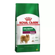 Ração Royal Canin Mini Indoor Senior Para Cães Idosos 7,5kg