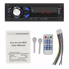 Som Automotivo Com Usb Bluetooth Mp3 Am/fm Rádio Aparelho