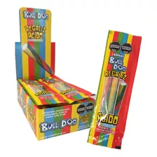 Gomitas Bull Dog Regaliz Ácidas Tutti Frutti - Caja X 12un