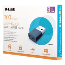 Adaptador Usb Nano Wireles N300 Dlink