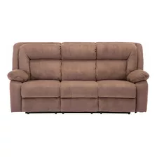 Reclinable 3 Cuerpos Nashville Brown