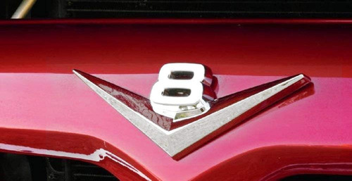 Emblema V8 Metal Accesorio Auto Camioneta Chevrolet Ford Foto 7