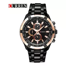 Reloj Para Hombre Curren 8023 8023bkrg Negro