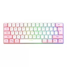 Teclado Mecánico Redragon Fizz K617 Rgb Rojo