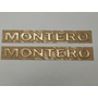 Emblemas Para Mitsubishi Montero 2600 Laterales Y Plaquero  Mitsubishi MONTERO LIMITED 4X4