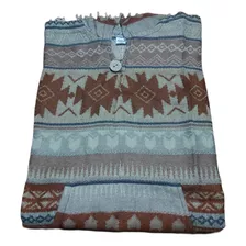 Poncho Lana Kashmiri Hombre Hindu