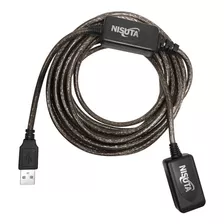 Cable Usb 2.0 A/a Macho-hembra Extension 15 Mts Amplificado