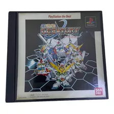 Jogo Sd Gundam Gcentury Original Japonês Ps1 Completo Usado!