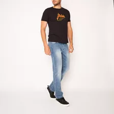 Jeans Hombre Ellus Straight Basic Mid Cinco Bolsillos