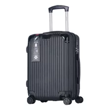 Mala Viagem Premium 10kg Leve Abs Rodas 360 Anac D05 Preta