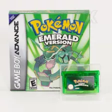 Pokemon Esmeralda Emerald Advance Re-pro Español Caja Custom