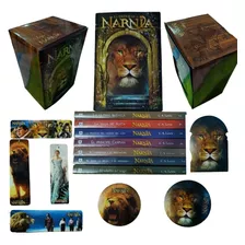 Caja Edición Especial Libros Crónicas De Narnia 7 Libros 