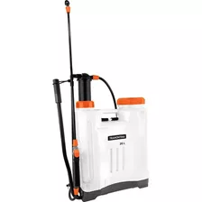 Pulverizador Costal Tramontina Manual Plástico 20l Branco