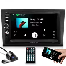 Central Multimidia Mp5 2 Din Espelha Android Ios + Camera Ré