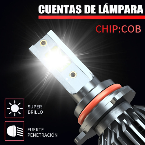 12000lm Faro Led Luz Alta Y Baja Para Cadillac Ats 2013-2019 Foto 7