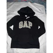 Sudadera Gap Para Mujer Talla Xs, Tono Negro Original